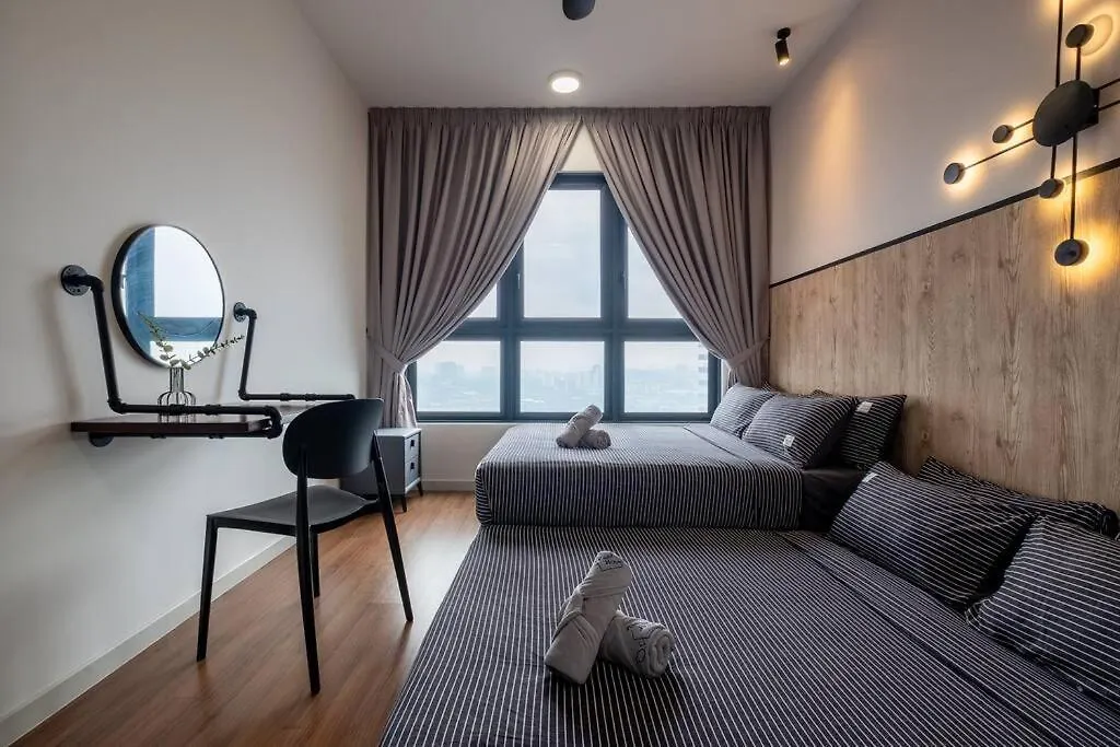 New M Vertica 3Bedroom 8Pax Infinity Pool Mrt中文房东 Kuala Lumpur 0*,