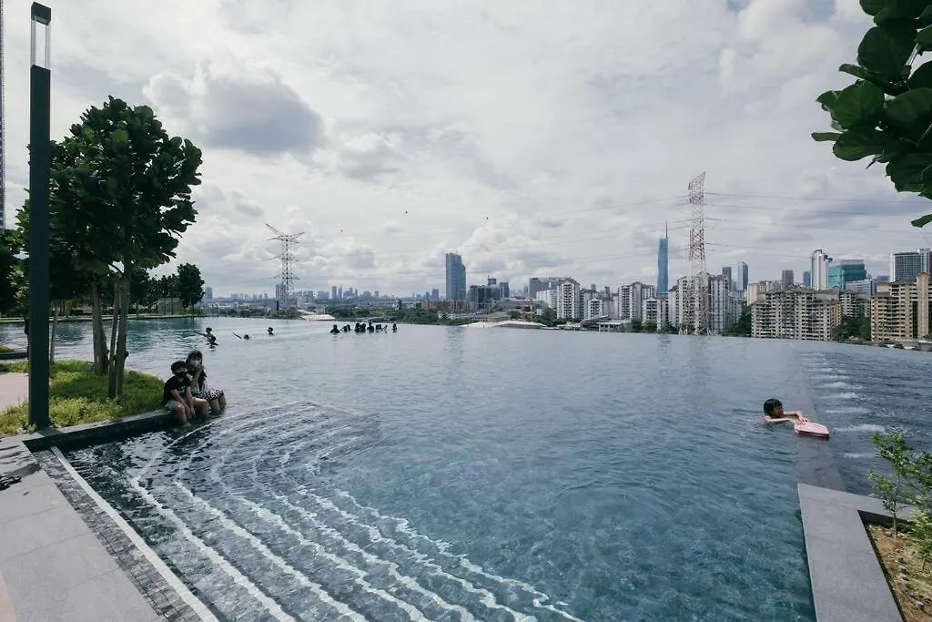New M Vertica 3Bedroom 8Pax Infinity Pool Mrt中文房东 Kuala Lumpur Malaysia