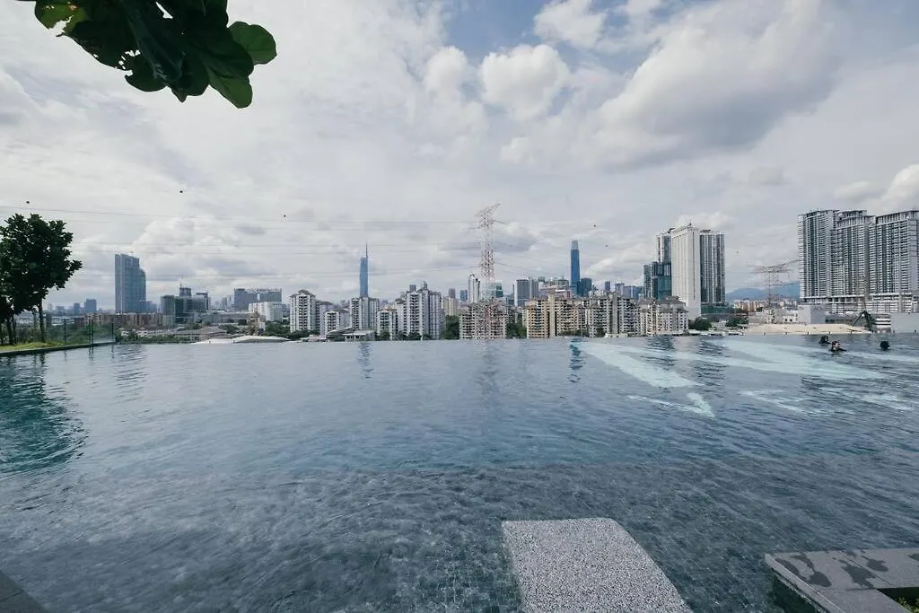 New M Vertica 3Bedroom 8Pax Infinity Pool Mrt中文房东 Kuala Lumpur Apartment